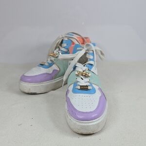 Women’s bebe Pastel Multi-Color Low Top Sneakers